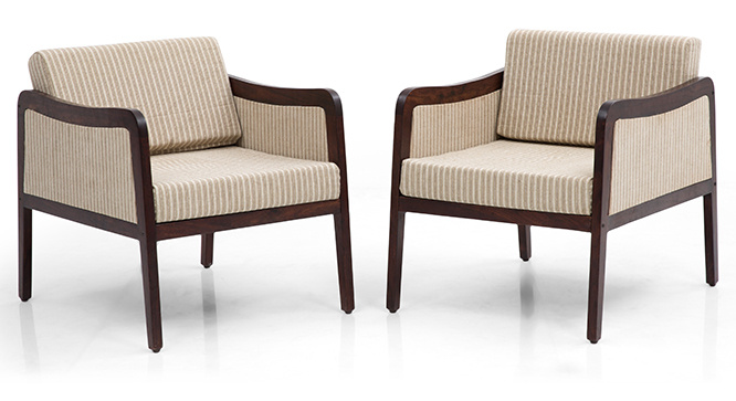 Herzog Wooden sofa Four Seater